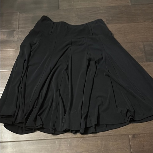 Lapis Black A-Line , stretchy Skirt, belt hooks, belt not included, size medium - Picture 5 of 6